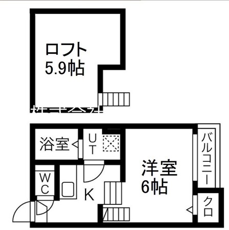 ｓｔａｇｅ笹島の物件間取画像